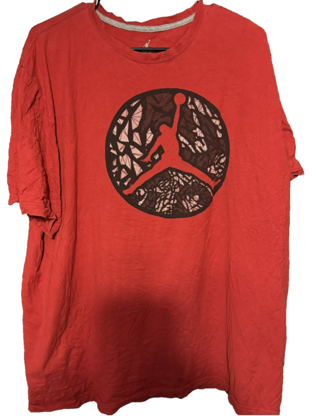 Nike Air Jordan Logo Jumpman t-shirt Men Sz XXL Red